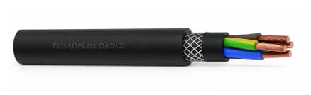 TEBAOFLEX NSHTÖU reeling cable horizontal product rendering