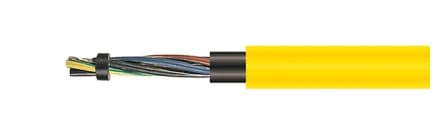 NSSHÖU yellow cable horizontal product rendering