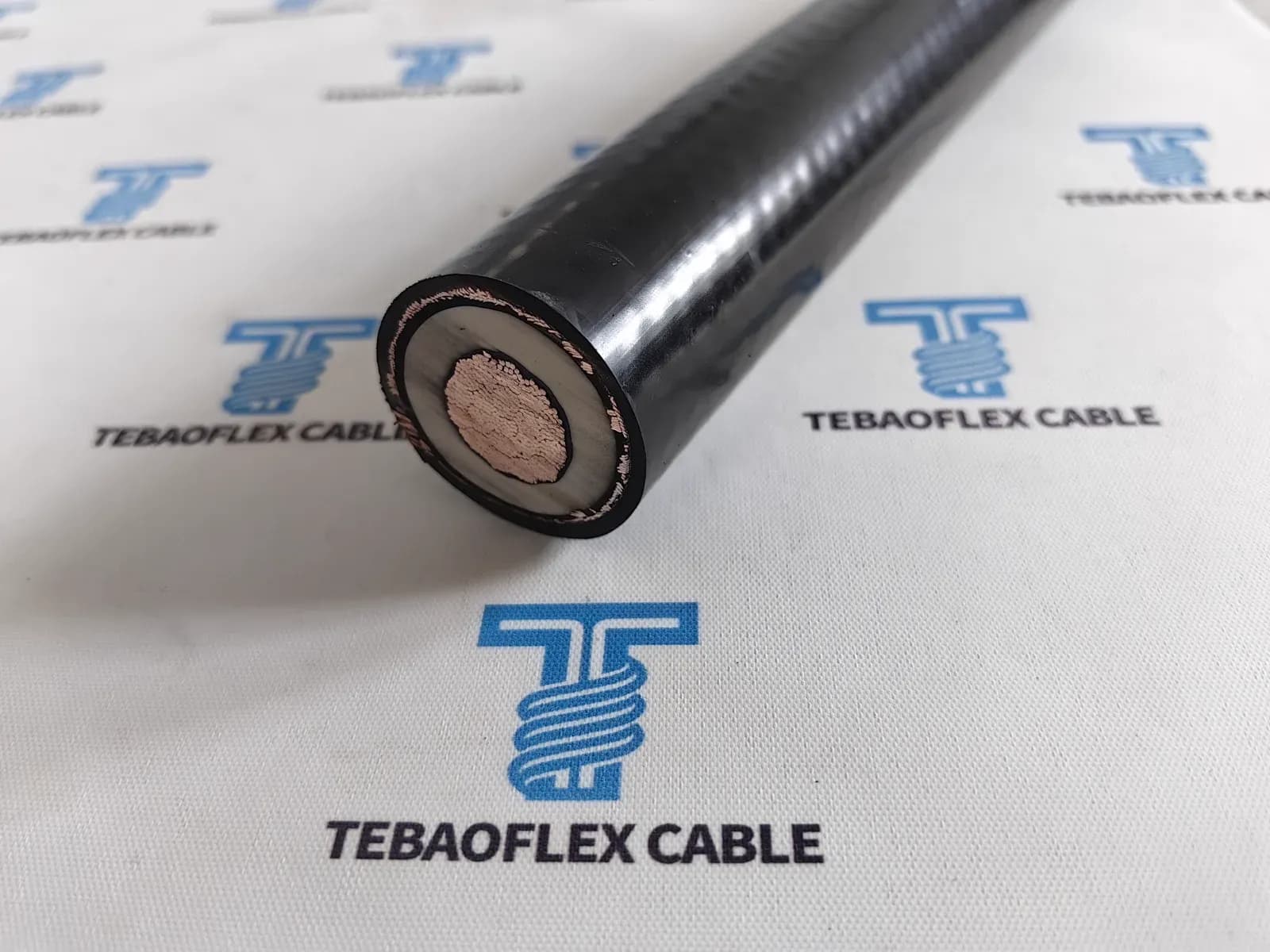 finished cable cross section