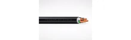 Type W 2 kV portable power cable rendering