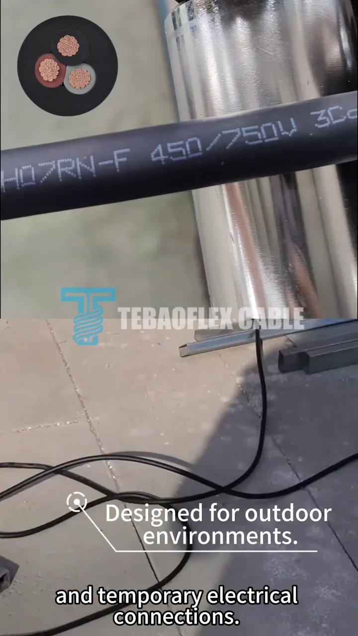 H07RN-F Flexible Rubber Cable