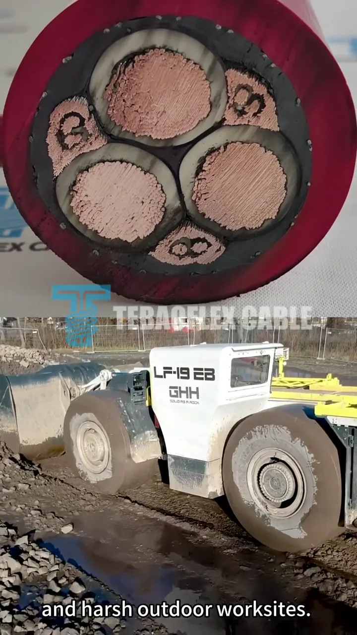 NTSKCGEWOEU Flexible Mining Cable for Harsh Worksites