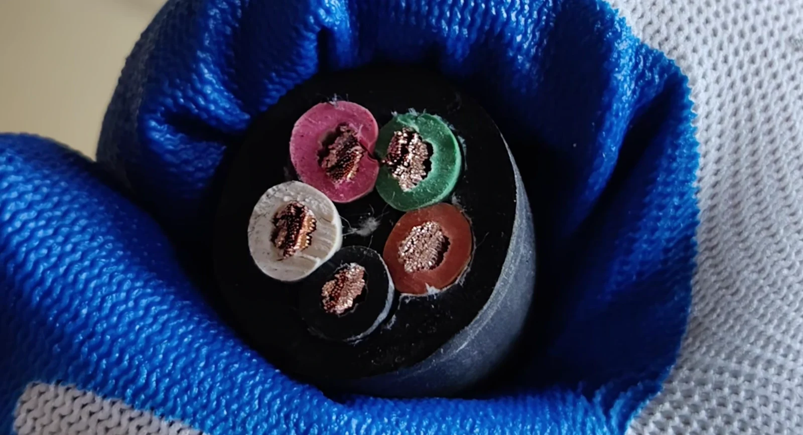 SOOW 5-Conductor Cable for Generators and Mobile Power