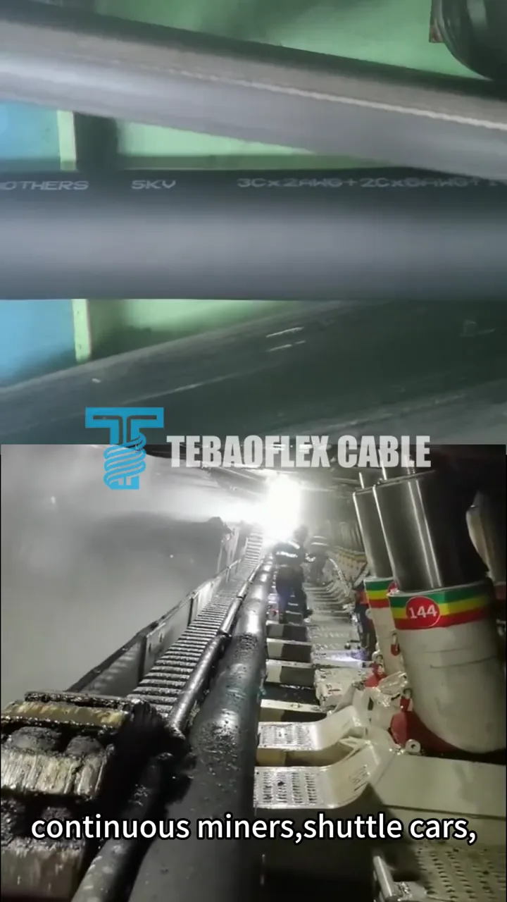 Flexible Cable for Underground Mining Machines